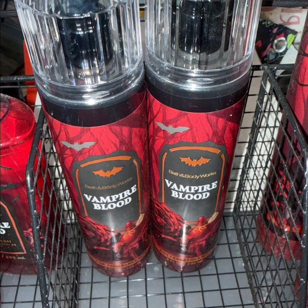 10 pieces- Bath & Body Works Vampire Blood Collection.